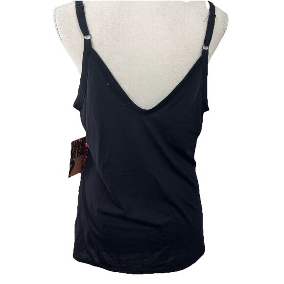 NWT Chance or Fate, Faith & Freedom red, white & blue sequined tank. Sz M - Picture 4 of 11